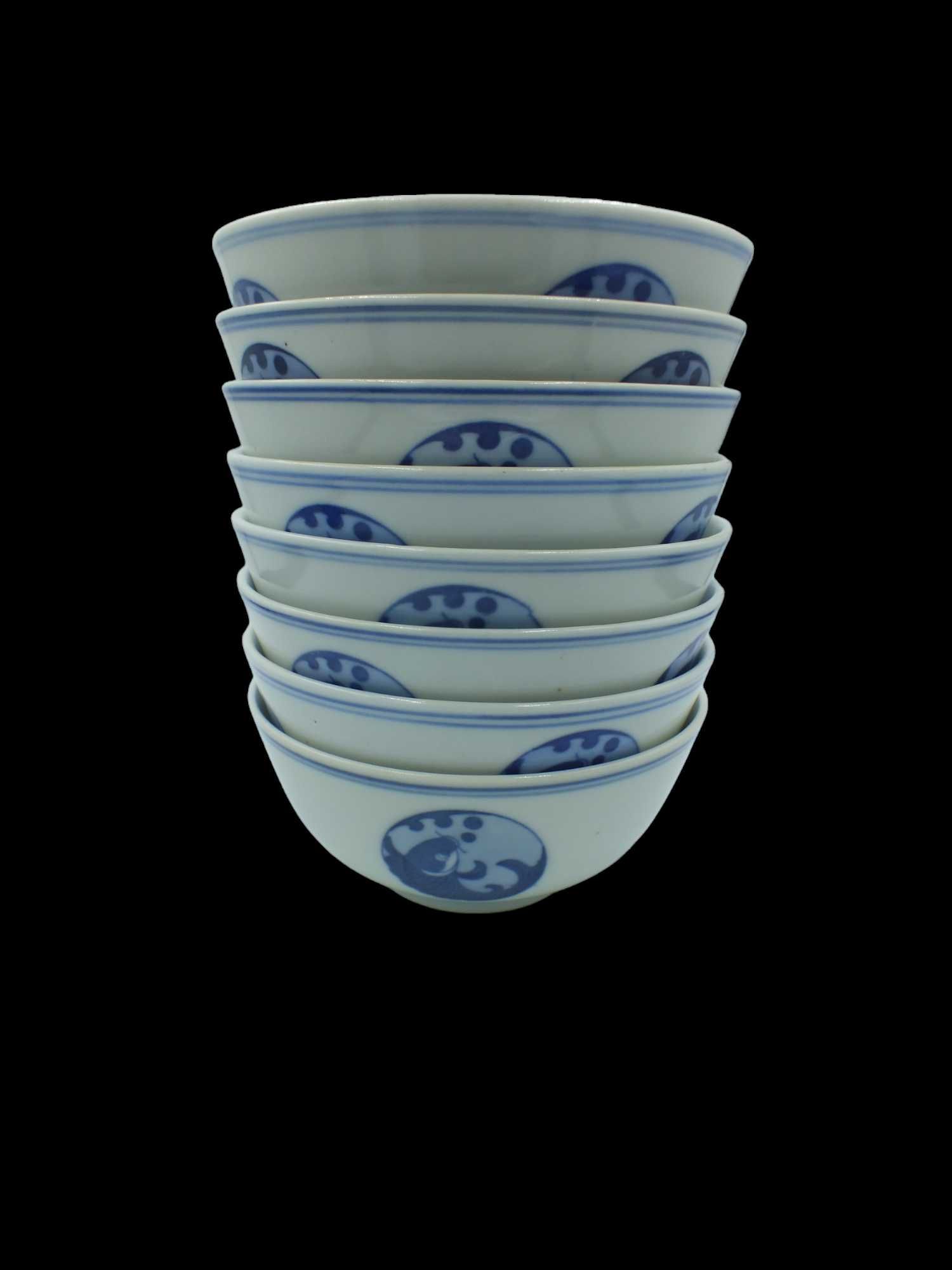 Miski chińska porcelana dekor karp B121050