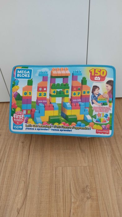 Lego com 150 peças da Fisher Price. Idade +1 ano