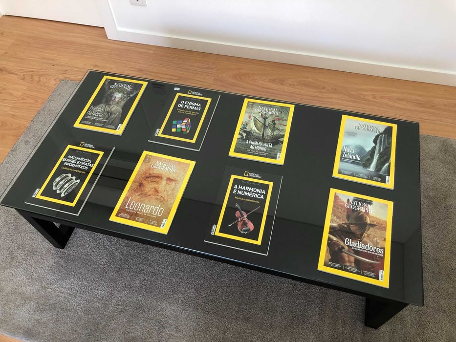 Mesa de centro sala preta 120x60