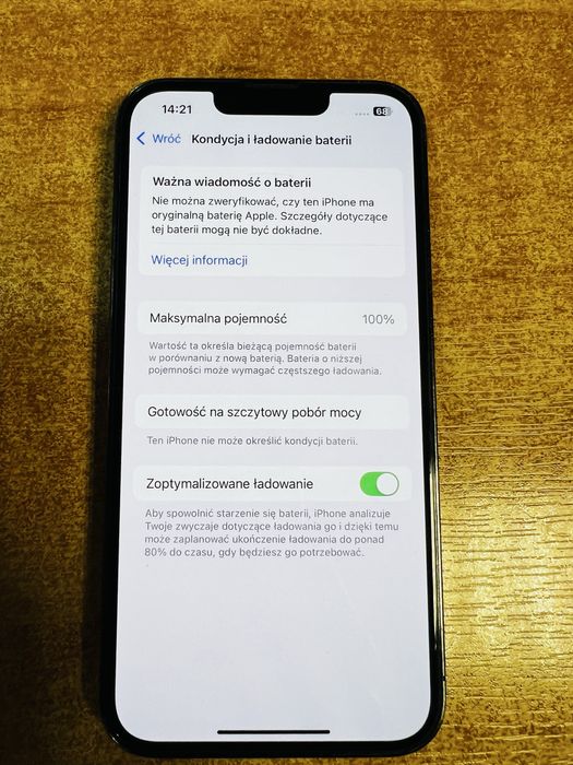 Iphone 13 pro 128gb 100%   baterii