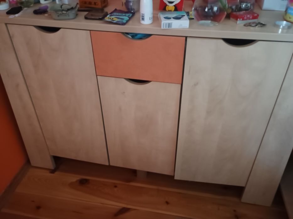 Komoda młodzieżowa łososiowa