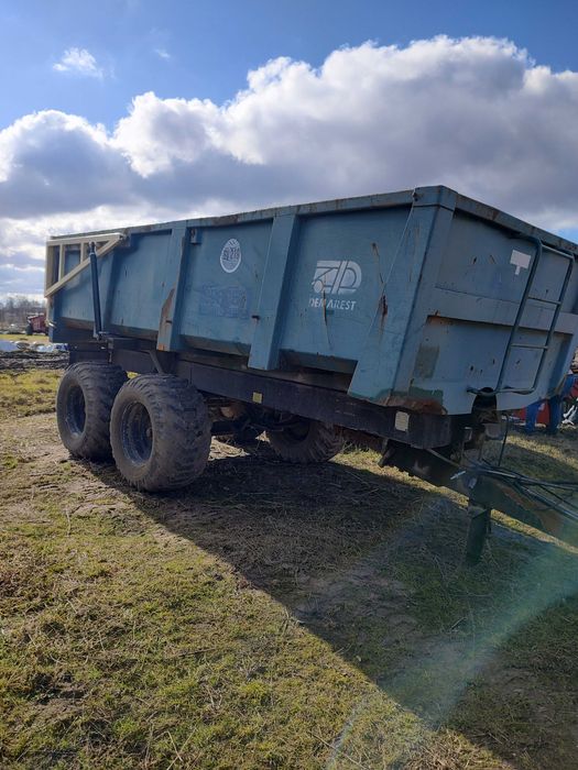 Przyczepa rolnicza tandem 12 ton stan bardzo dobry