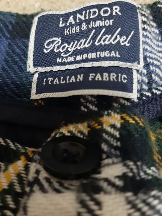 Calção xadrez Natal LANIDOR 4/5 anos