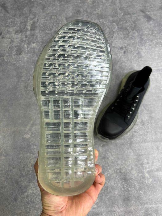 Rick Owens DRKSHDW Abstract Ramones jumbo lace laces кеди кросівки 43