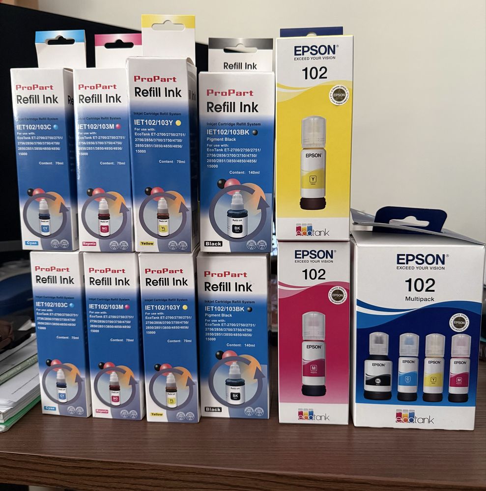 Tinteiros impressora Refill System