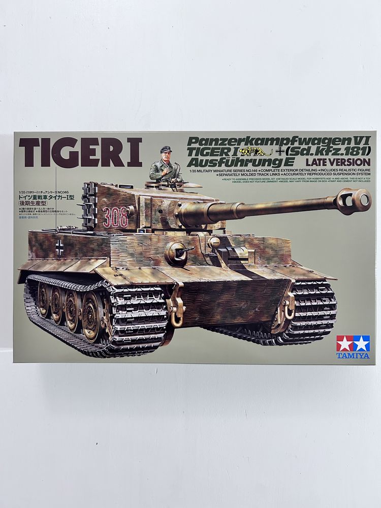 Czołg Tiger l Panzerkampfagen Vl model Tamiya 35146