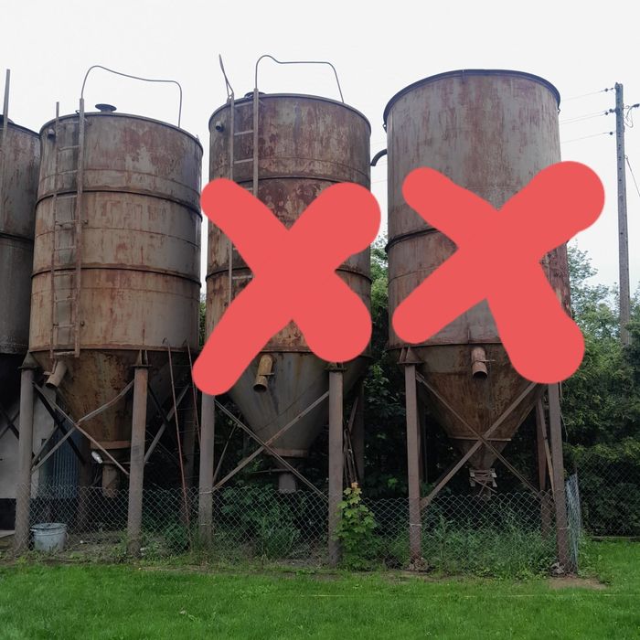 Silosy na zboże, cement