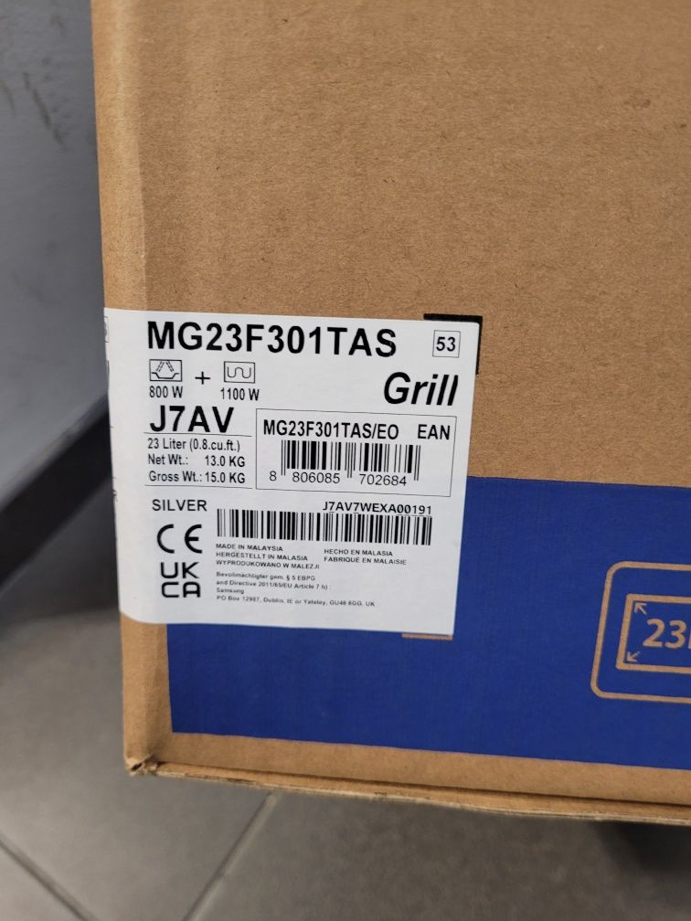 Kuchenka mikrofalowa Samsung MG23F301TAS