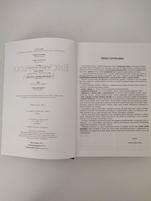 Encyklopedia Historia GREG