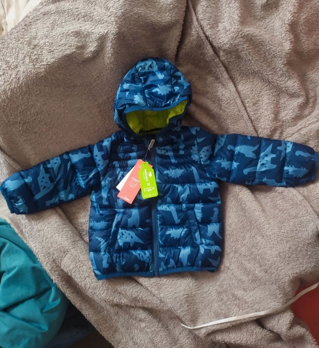 Cool Club.Kurtka z kapturem chłopięca nowa roz.68-74cm