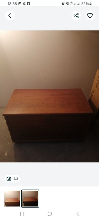 Arca de Madeira bem conservada