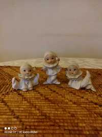 Trio Pierrot porcelana
