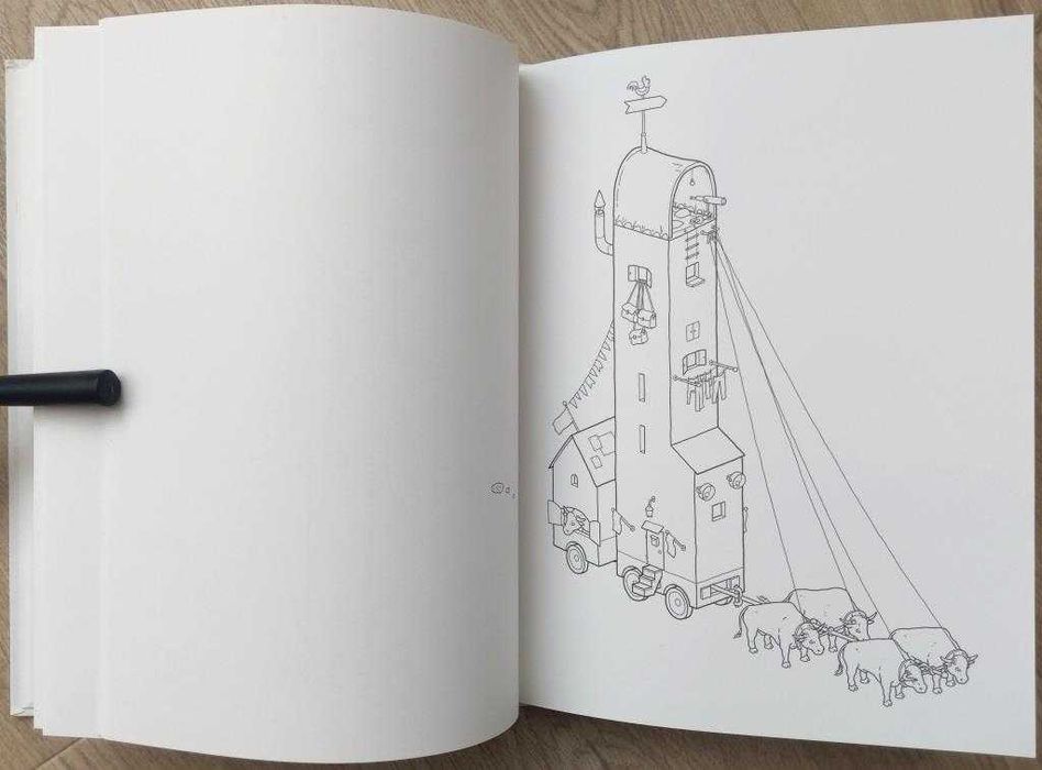 Детские книги Нурдквист Мама Му Раскраска Сказки