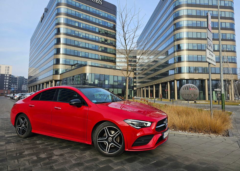 Mercedes CLA/AMG Line/Szyberdach/Diesel/bezwypadkowy/możliwy leasing