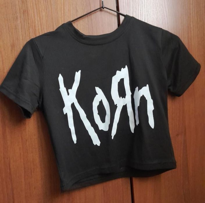 Футболка топ korn альт емо панк готика у2k nu metal метал рок