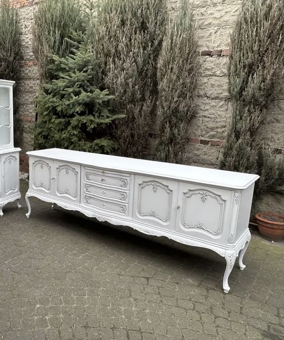 Komoda Ludwikowska Ludwik Warrings Stolik TV RTV  Po Renowacji