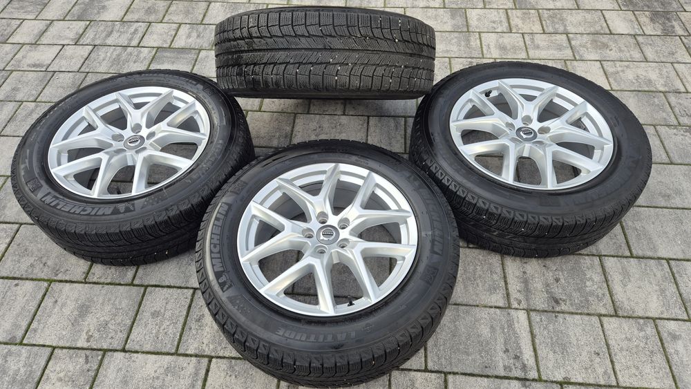 Alufelgi Volvo 5x108 xc60 18cali koła opony ZIMOWE Michelin 235/60 R18