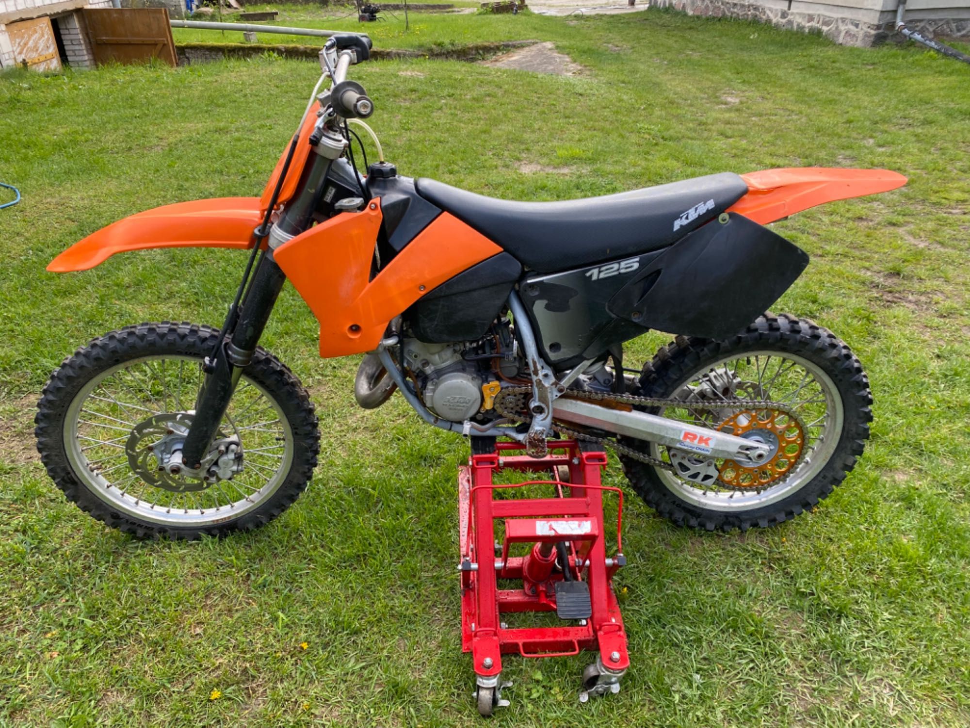 Cross ktm sx 125 2t