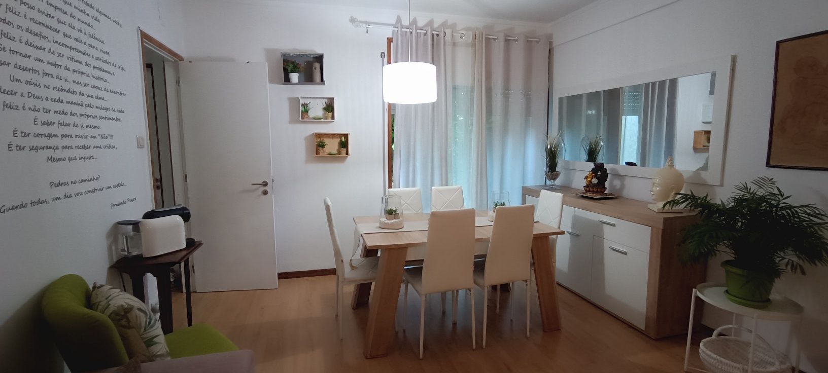 Sala de estar e de jantar