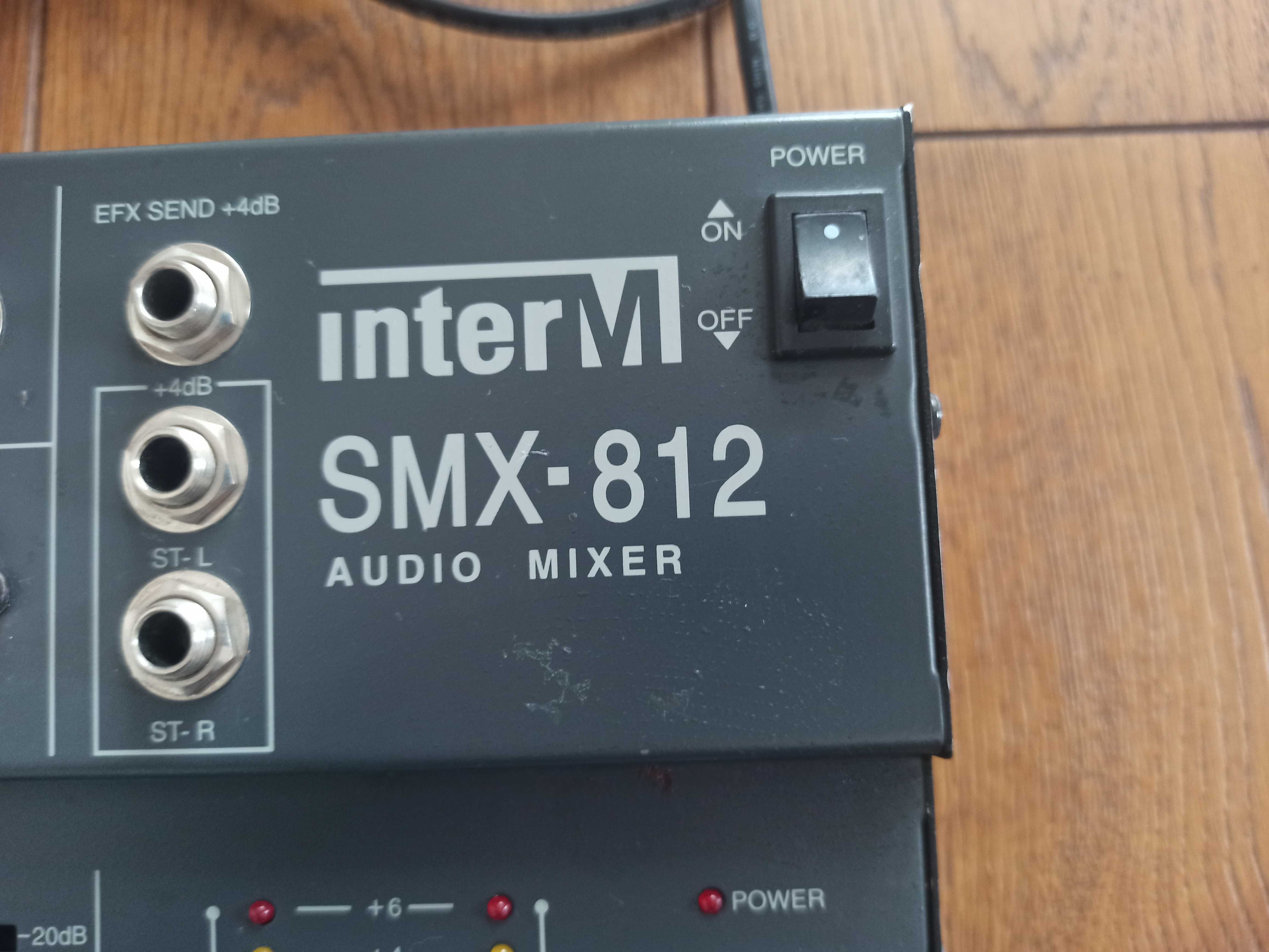 Kompaktowy mikser stereo Inter-M SMX-812
