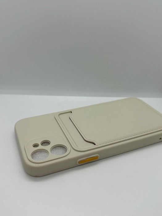 Obudowa Etui Case Iphone 12 Mini Jasne Kieszonka na kartę kod 244