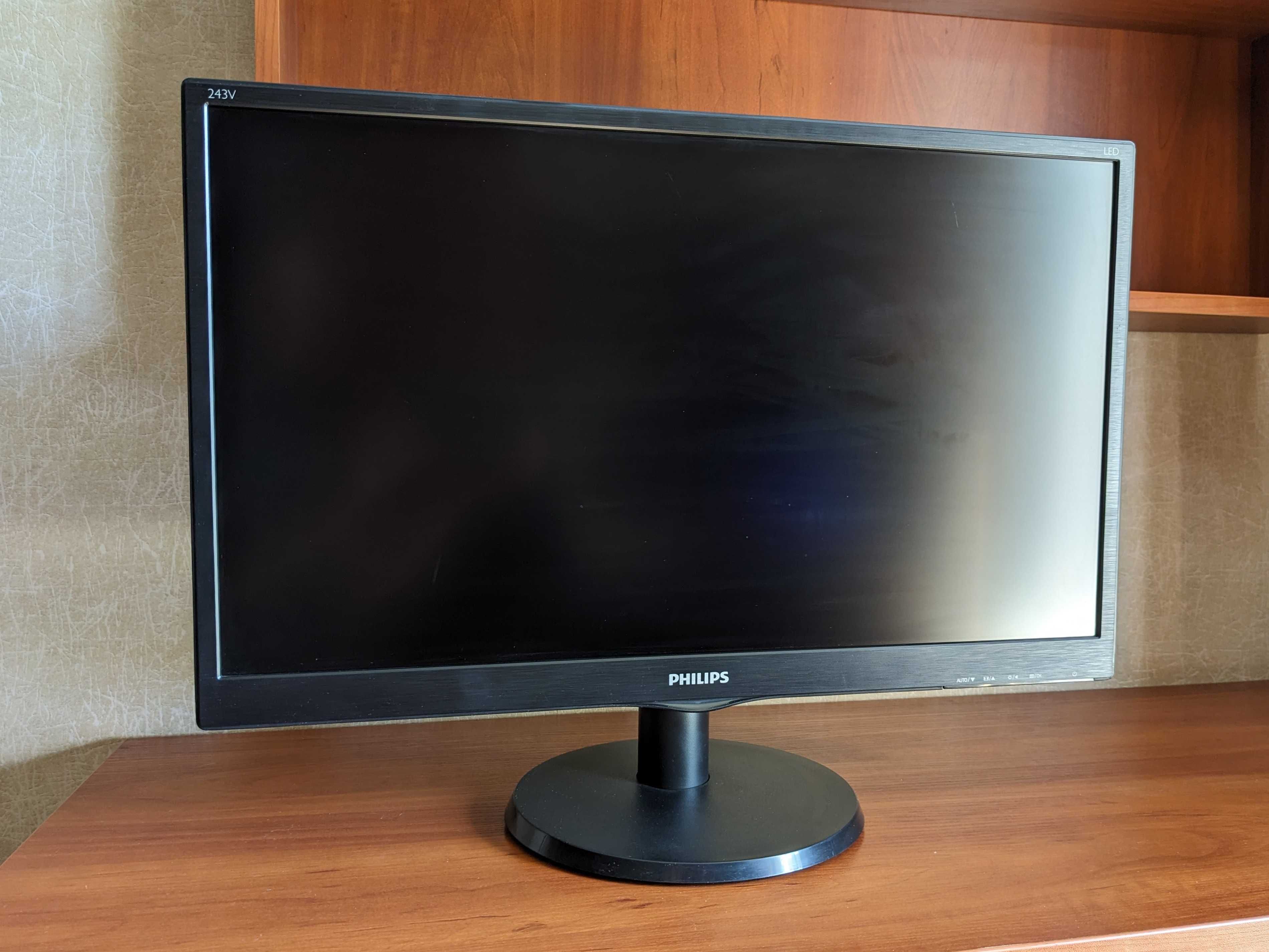 Монітор 23.6" Philips 243V5QHSBA/01