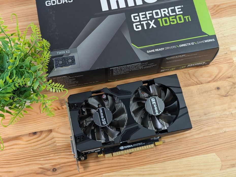 Відеокарта Inno3D 2X GTX 1050Ti 4GB (GDDR5) Гарантія | XPLAY-PC