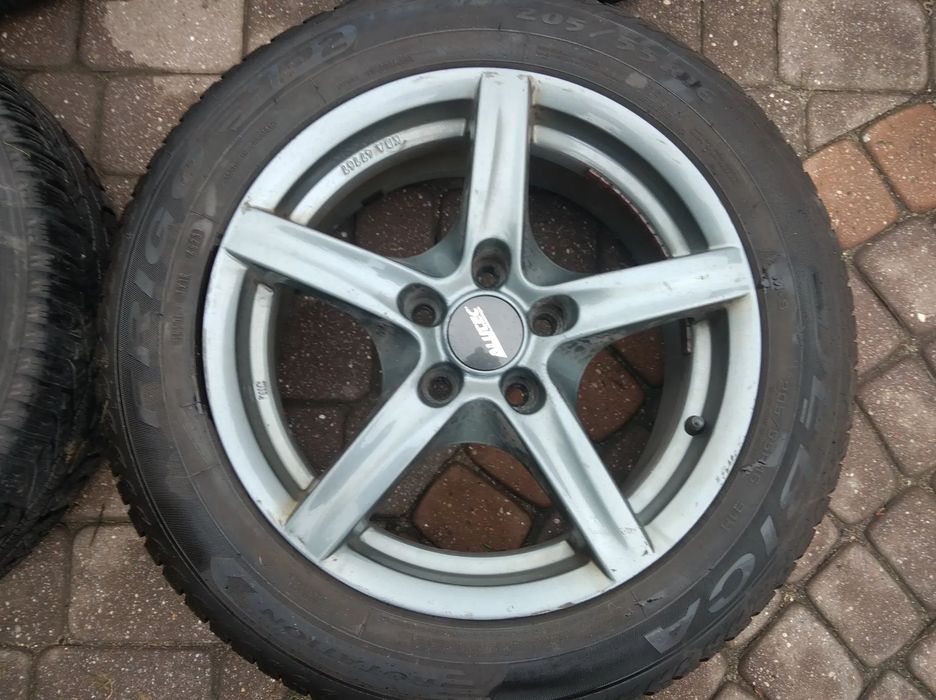 Koła aluminiowe zimowe Opel 16 cali 5x110x56,5 opony zimowe 205/55R16