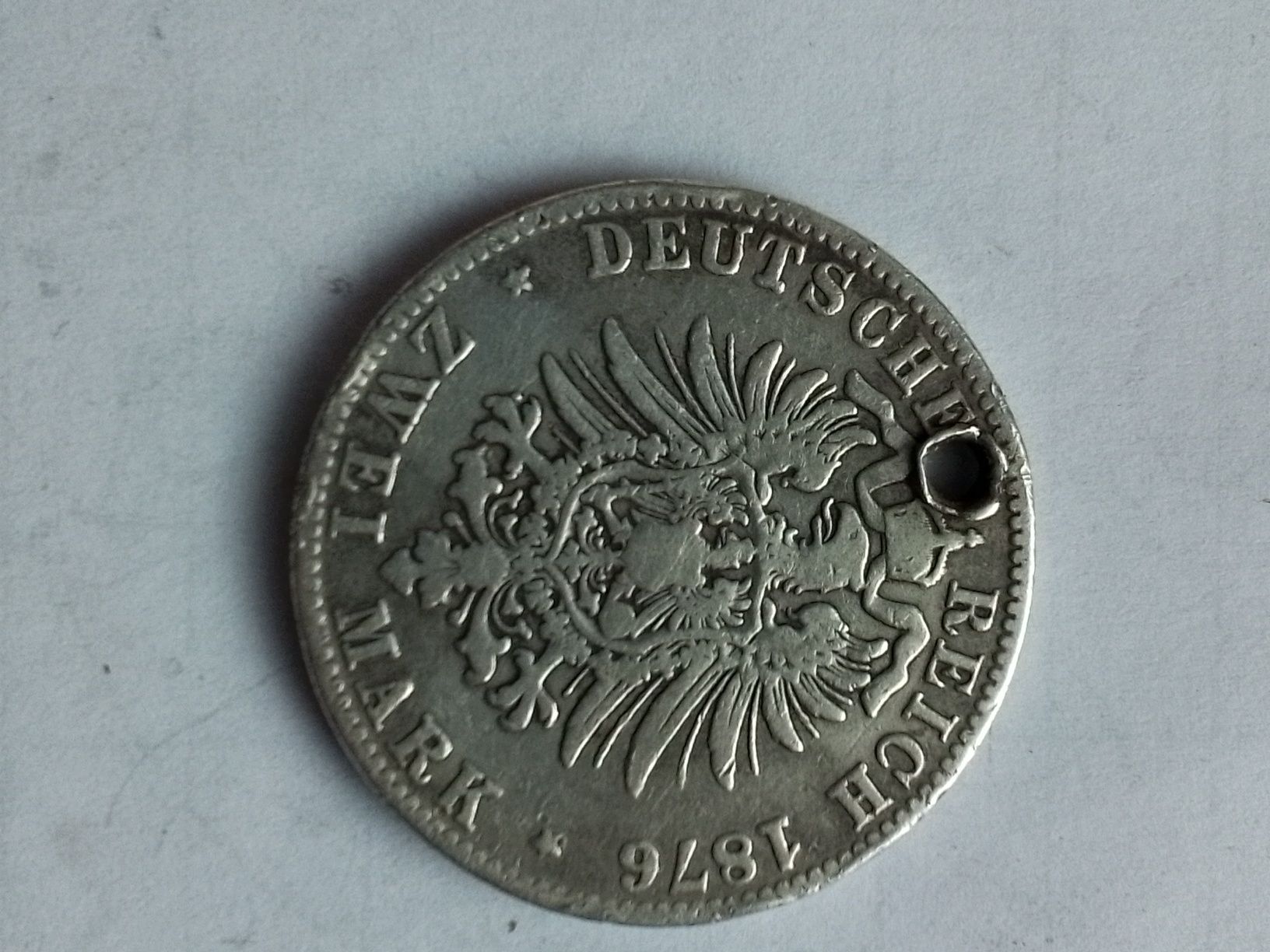 SREBRNE monety niemiecką rzeszą