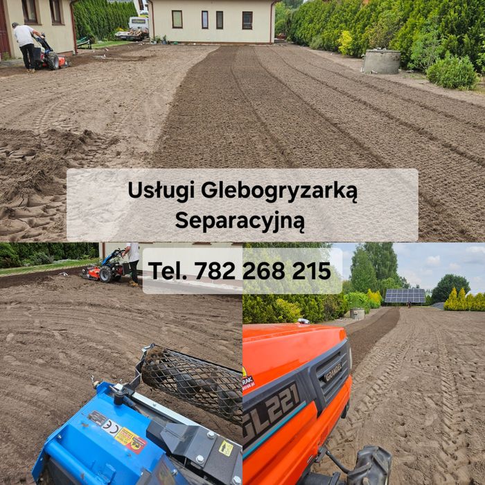 Usługi Glebogryzarką Separacyjną Koszenie Czyszczenie i Karczowanie