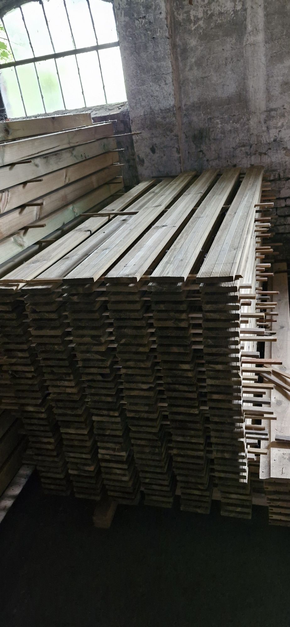 Deski tarasowe taras 22x120x2400 mm 2,2x12x240cm 2,4m