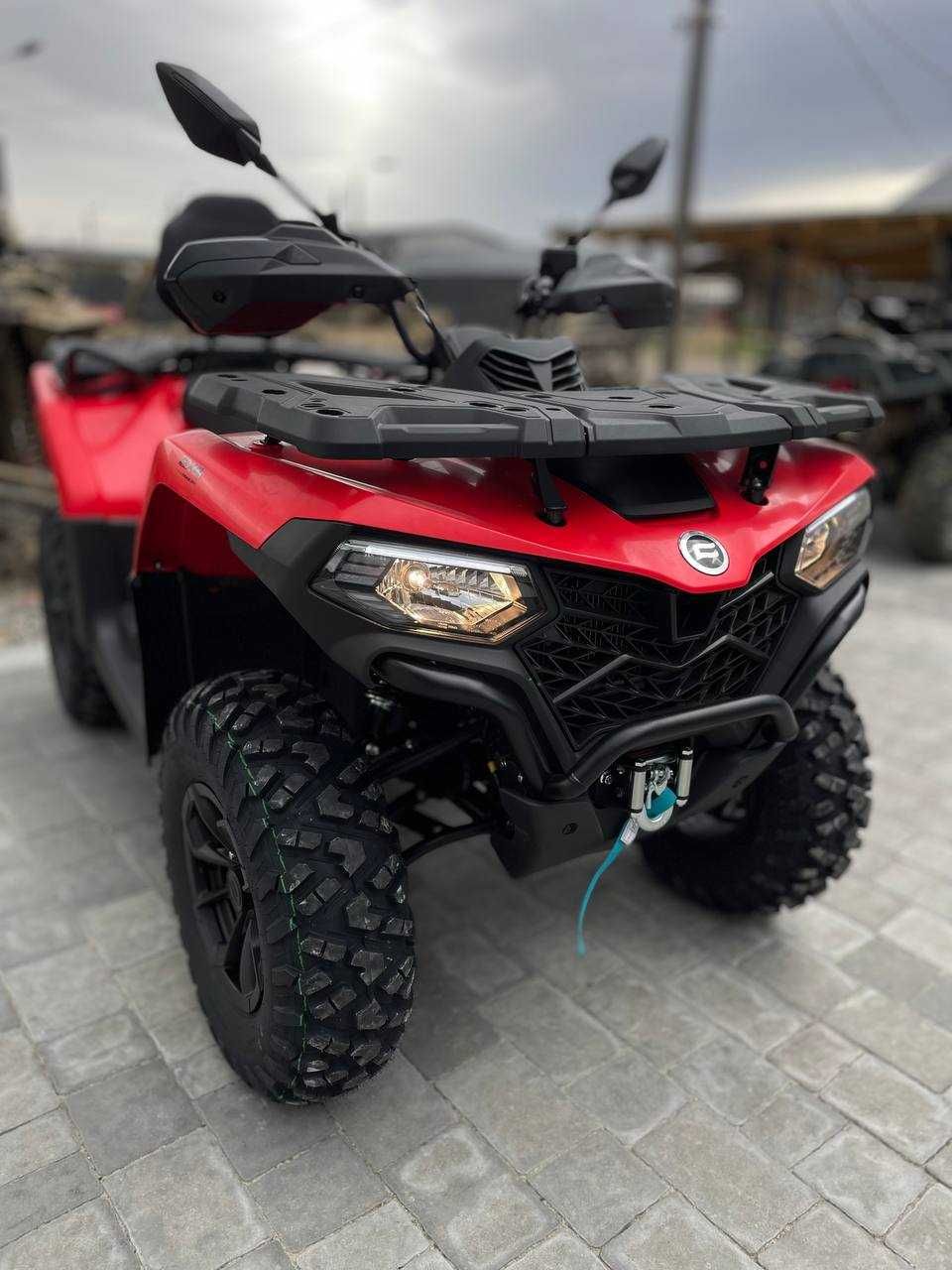 Квадроцикл CFORCE 450l EPS Rocket Red 2025