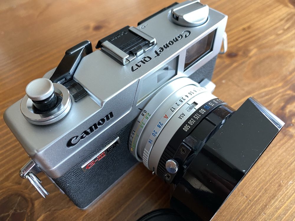 Canon G-III QL + Hood 5