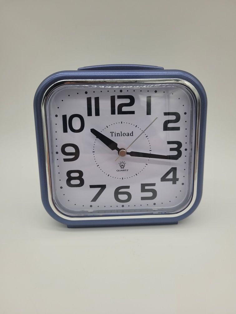 Zegarek Tinload Analogowy 14cm Niebieski Budzik