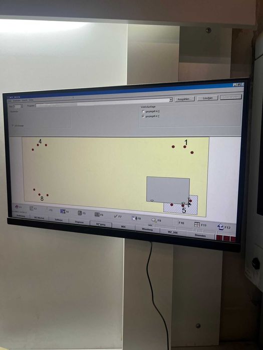 Centrum obróbcze CNC Weeke Venture 4 osiowe
