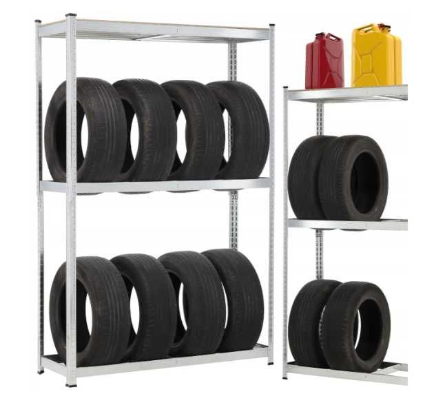 Металлический стеллаж для офиса склада резины магазина гаража аптеки