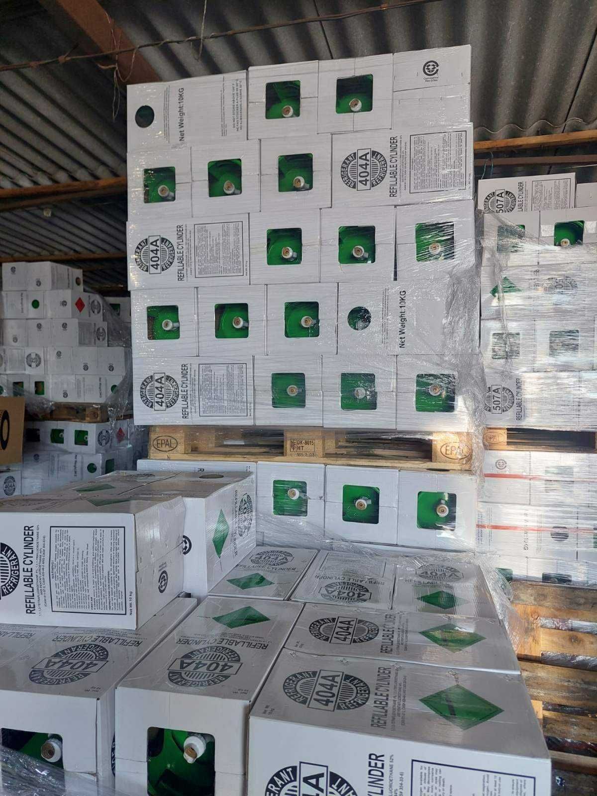 ФРЕОН R404A, R134A, R507A, R410A, R407C, R407F, R22, R32, R406A,R422D