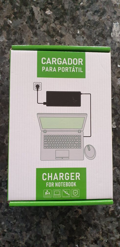 Carregador para portátil asus novo com garantia