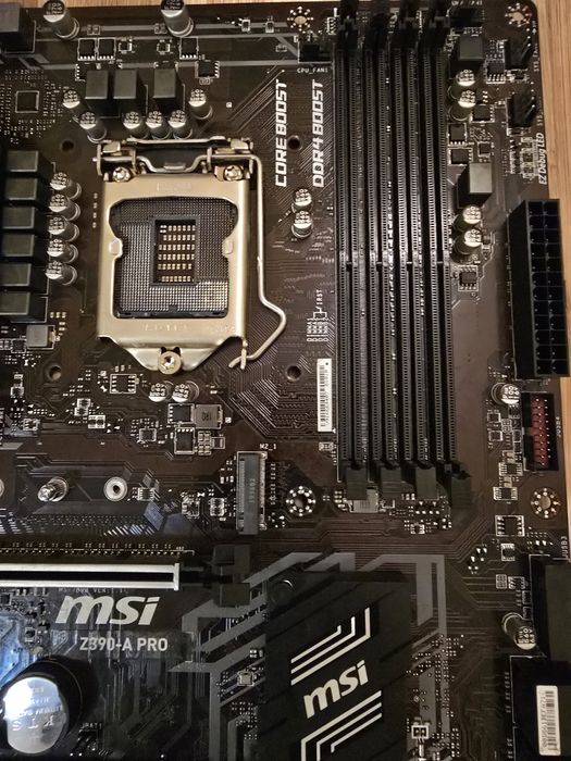 Msi z390-a pro AVARIADA PEÇAS