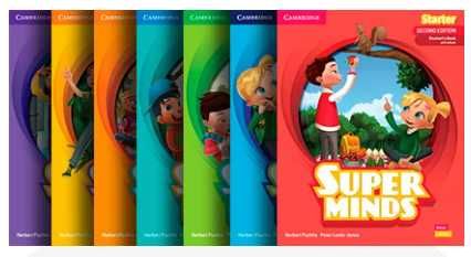 Підручники Super Minds 2nd edition 1, 2, 3, 4, 5, 6