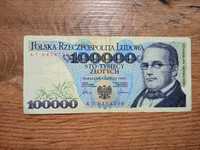 100000 zł 1990   - AT -
