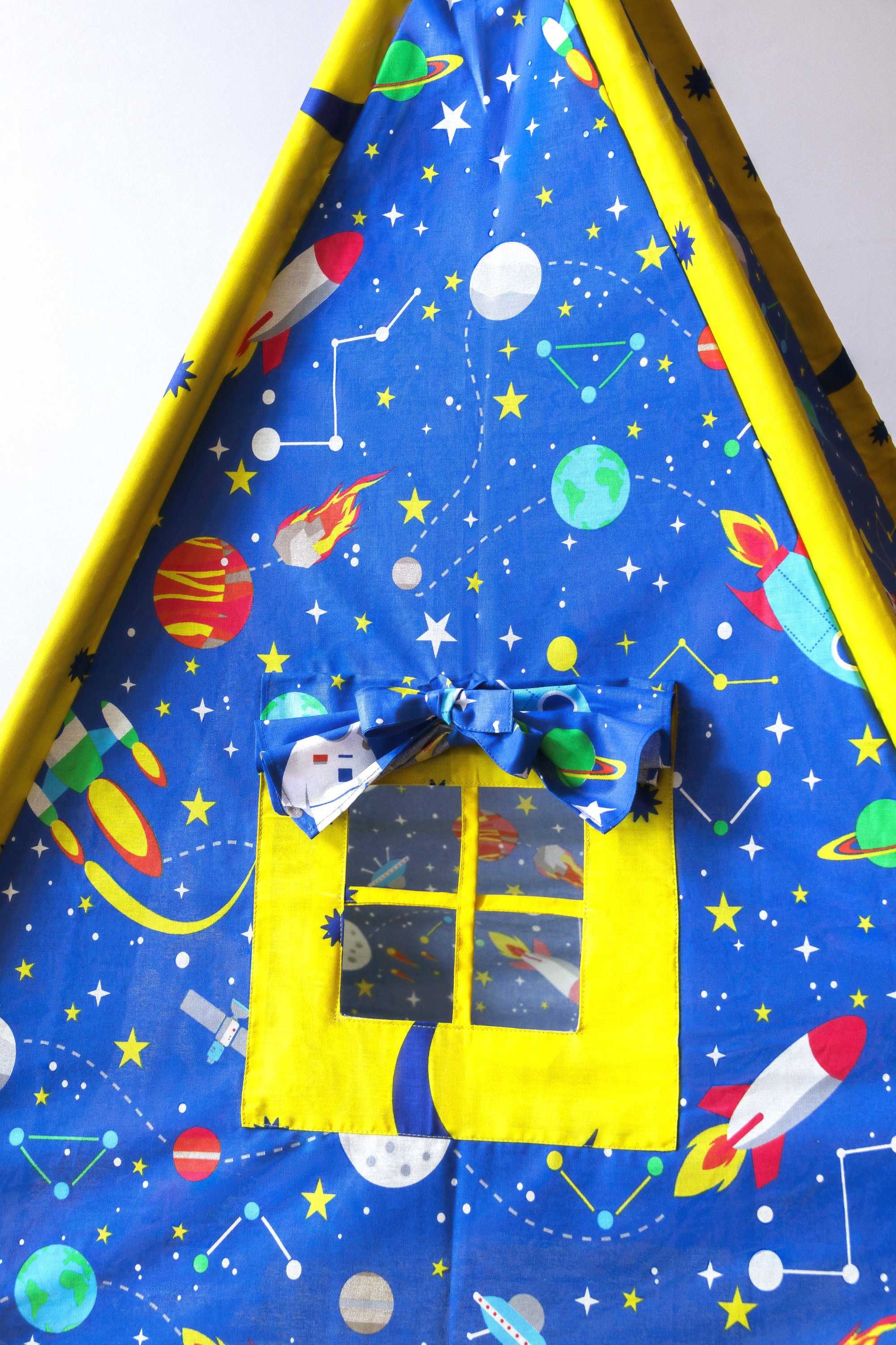 Namiot tipi Kosmos Wigwam dla dzieci z matą pikowaną