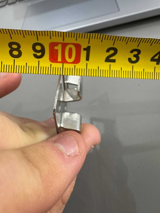 Klipsy montażowe ze stali nierdzewnej do deski tarasowej 4DECK Duo