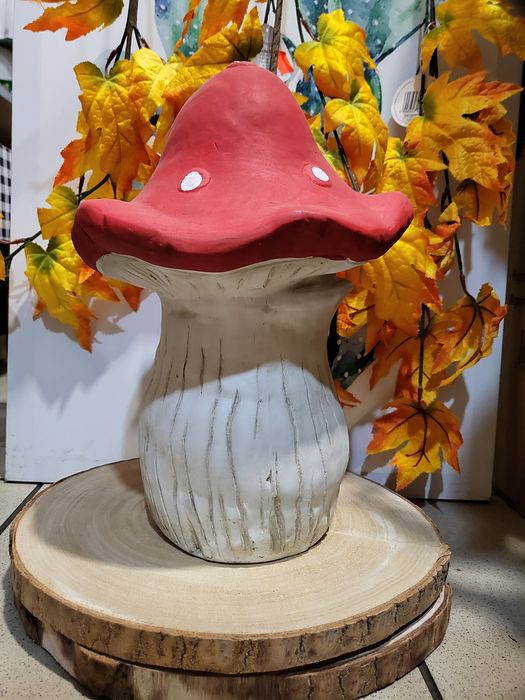 Figurka muchomor Ceramiczny o Wysokości 30cm