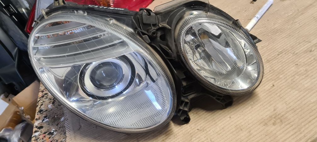 Mercedes w211 lampa prawa xenon kompletna