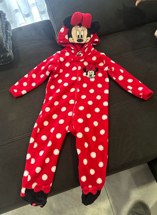 Fato / Pijama Quentinho Minnie (12-18M)