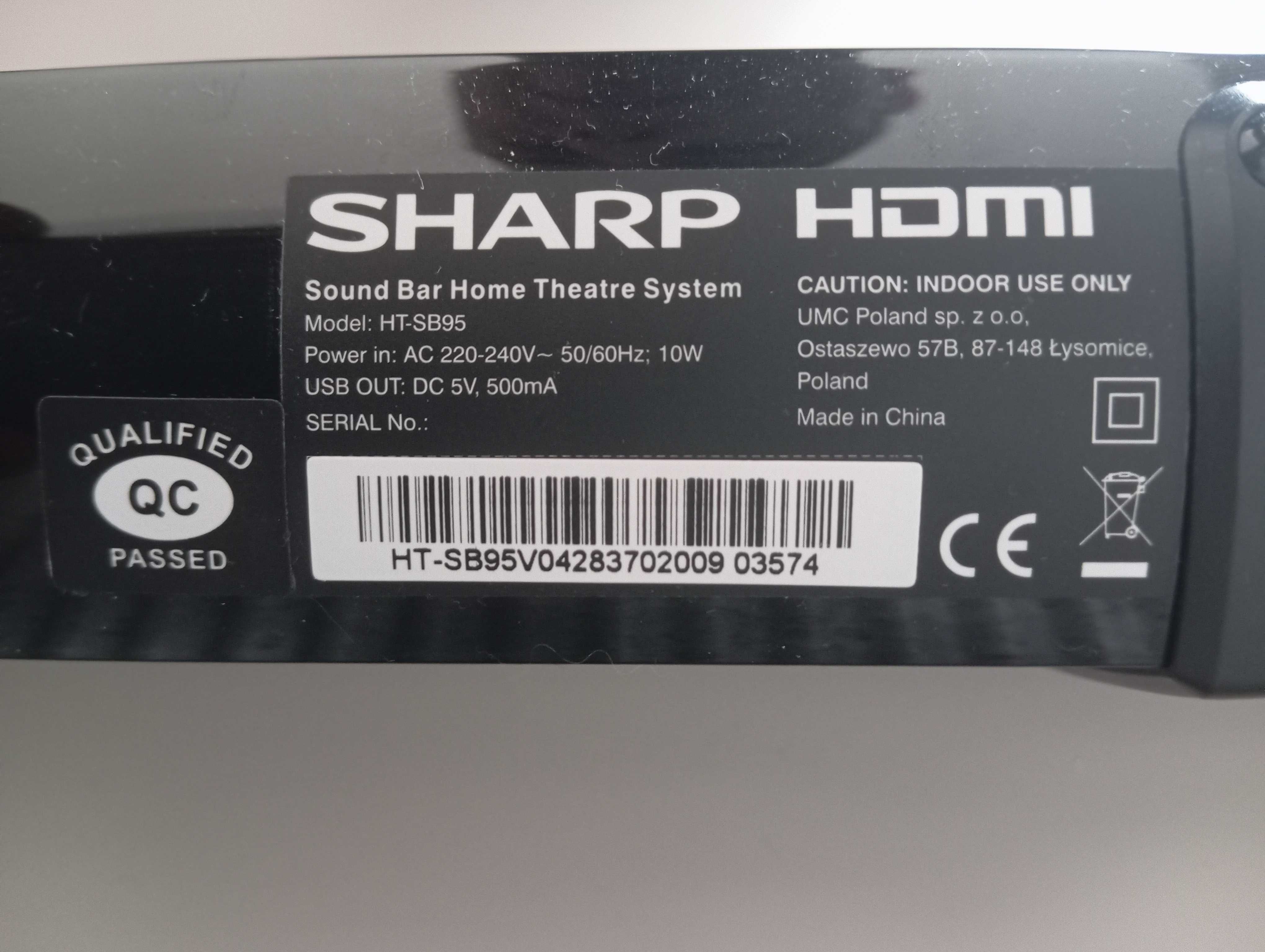 Soundbar SHARP HT-SB 95