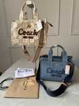 Сумка coach tote bag cargo шоппер