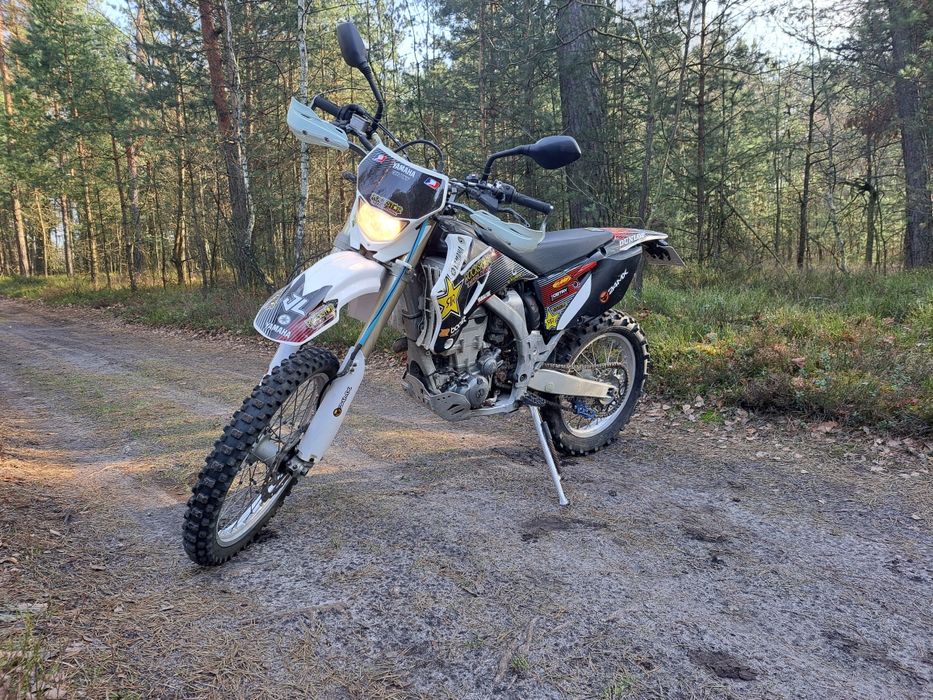 Yamaha wr 450 f zarejestrowana