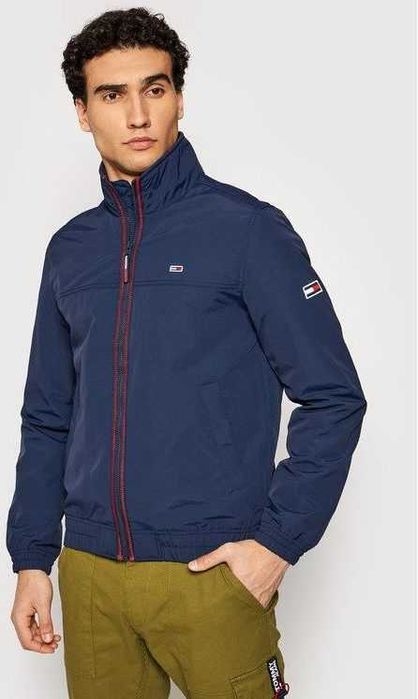Męska kurtka przejściowa TOMMY JEANS ESSENTIAL CASUAL r.S stan idealny